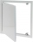 Trappe de visite - 40 x 40 cm - A poussoir - En tle d'acier zingu - Blanc laqu - Bizline 400302