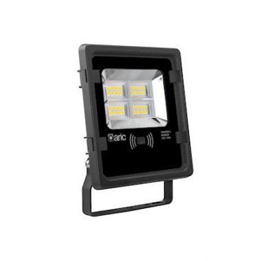 Projecteur  LED - Aric Twister 3 - 45W - 3000K - Noir - Sensor - Aric 50877