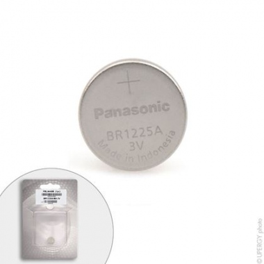 Pile bouton - Lithium - BR1225A - PANASONIC - 3 Volts - 48MAh - Enix Energies PBL6448B