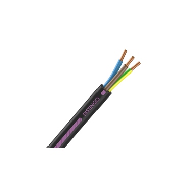 Cable lectrique - Rigide - R2V - 3G4 mm - Au mtre
