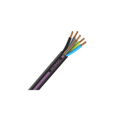 Cable lectrique - Rigide - R2V - 5G4 mm - Au mtre