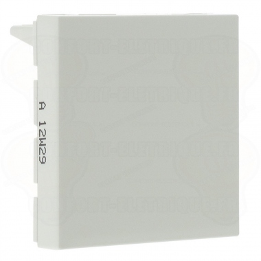 Obturateur 2 modules blanc Legrand Mosaic