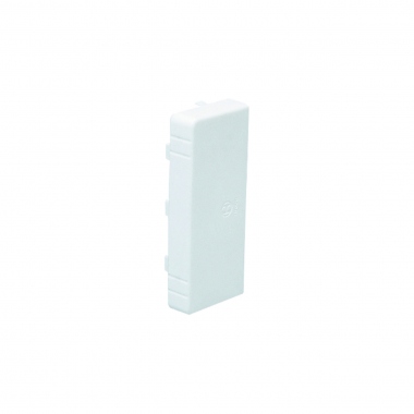 Embout goulotte - 60 x 60 - Blanc - TA-E/G - Iboco 00870