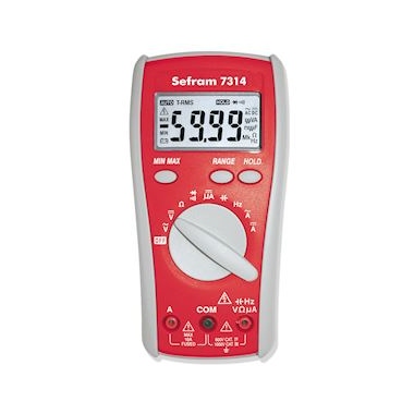 Multimtre numrique de poche - 6000 points - Sefram instruments SEFRAM7314