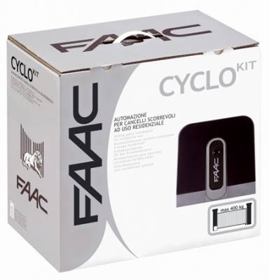 Kit FAAC Cyclo 24V intgral 800 kg