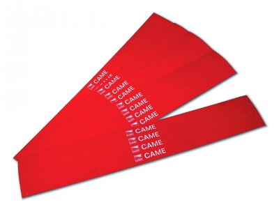 Bandes rouges rflechissantes adhsive - Came G02809