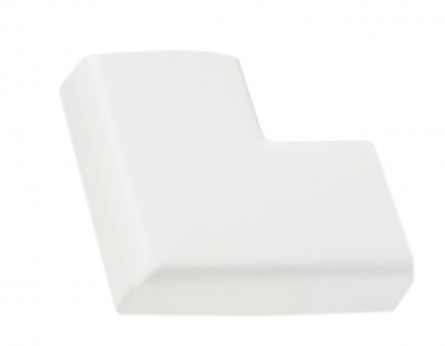 Angle plat modulable - 32 x 12.5 - Blanc - TM Optima - Iboco 08832