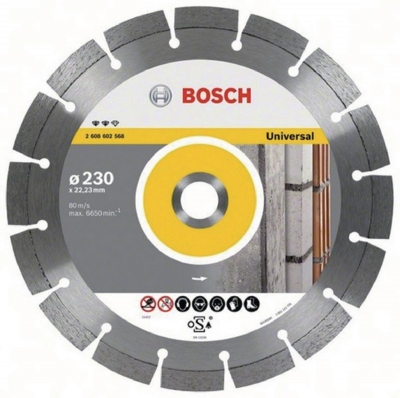 Disque  tronconner - Diamante Expert For Universal - 230 mm - Bosch 2608602568