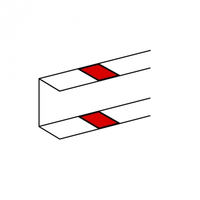 Joint de corps  clisse - Pour goulotte DLP - 65 x 195 mm