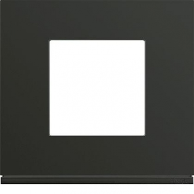 Plaque - 1 poste - Night - Hager Gallery WXP0202