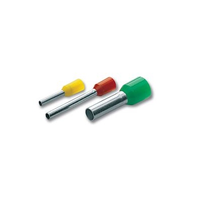 Embout de cablage - 6 mm - Simple - Longueur 12 mm - Vert - Cembre PKE612