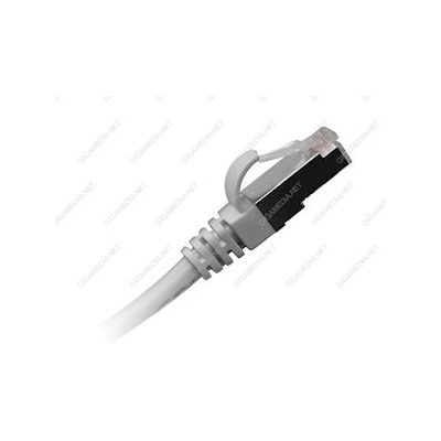 Cordon RJ 45 - Catgorie 6 - S/FTP - 30 Centimtres - Gris - GigaMdia CAT6S03M