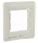 Plaque 1 poste Hager Essensya Blanc