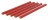 Crayon menuisier - 18 cm - Rouge - Lot de 5 - Bizline 790003