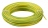 Fil rigide H07-VR 1 x 25 mm - Vert Jaune - Couronne de 100 mtres