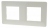 Plaque 2 postes horizontal, entraxe de 71 mm Hager Essensya blanc