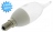 Ampoule  LED - Vision-EL - E14 - 4W - 3000K - Coup de Vent - 230 Volts