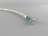 Cable rseau - Catgorie 6A - UTP - LSOH-FR - 4 paires - Couronne de 100 Mtres - Ivoire - DCA - Acome R7291AC1