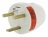 Adaptateur 2P+T 16 A sur une prise 20A