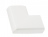 Angle plat modulable - 32 x 12.5 - Blanc - TM Optima - Iboco 08832