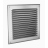 Grille de prise d'air aluminium 290x290mm