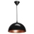 Luminaire suspendu - Aric COMO - E27 - Noir - Intrieur cuivr - Sans Lampe - Aric 4210
