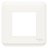 Plaque de finition - Blanc - 1 Poste - Schneider Unica Pro NU400218