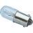 Lampe miniature - BA9S - 10 x 28 - 130 Volts - 20 mA - 2.6 Watts - CC5A - Lot de 5 - Orbitec 116730