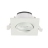 Collerette - Pour spot Europole LED'UP UNI - Carr - Blanc - Orientable - Europole 5730