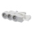 Rallonge multprise - 3 x 2P+T - 3 Mtres - Blanc / Gris - Legrand 049488