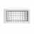 Grille de soufflage - Double dflexion - Blanc Mat - 400 x 200 - Baillindustrie DD400X200